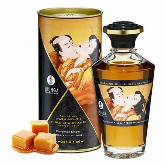 Erotic Massage Oil Shunga Caramel Kisses 100 ml Shunga