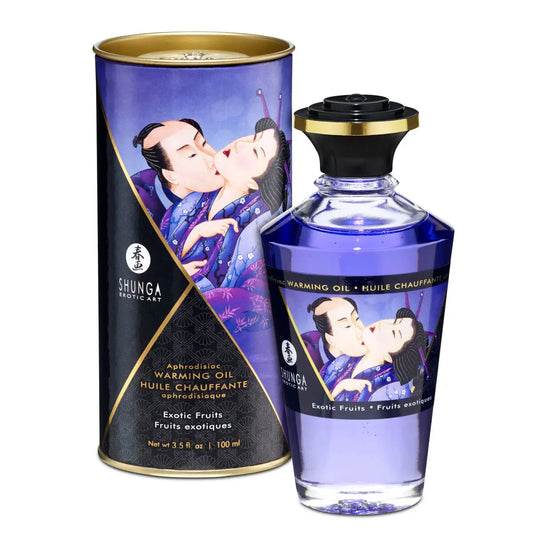 Erotic Massage Oil Shunga SHU127-EXOTIC FRUITS 100 ml Exotic Fruits Shunga