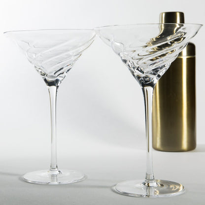 PREORDER: Vortex Martini Glass-3