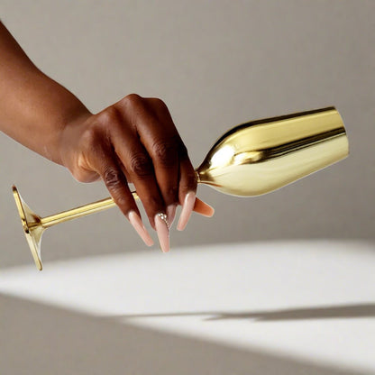 Gold Unbreakable Stainless Steel Flutes-4