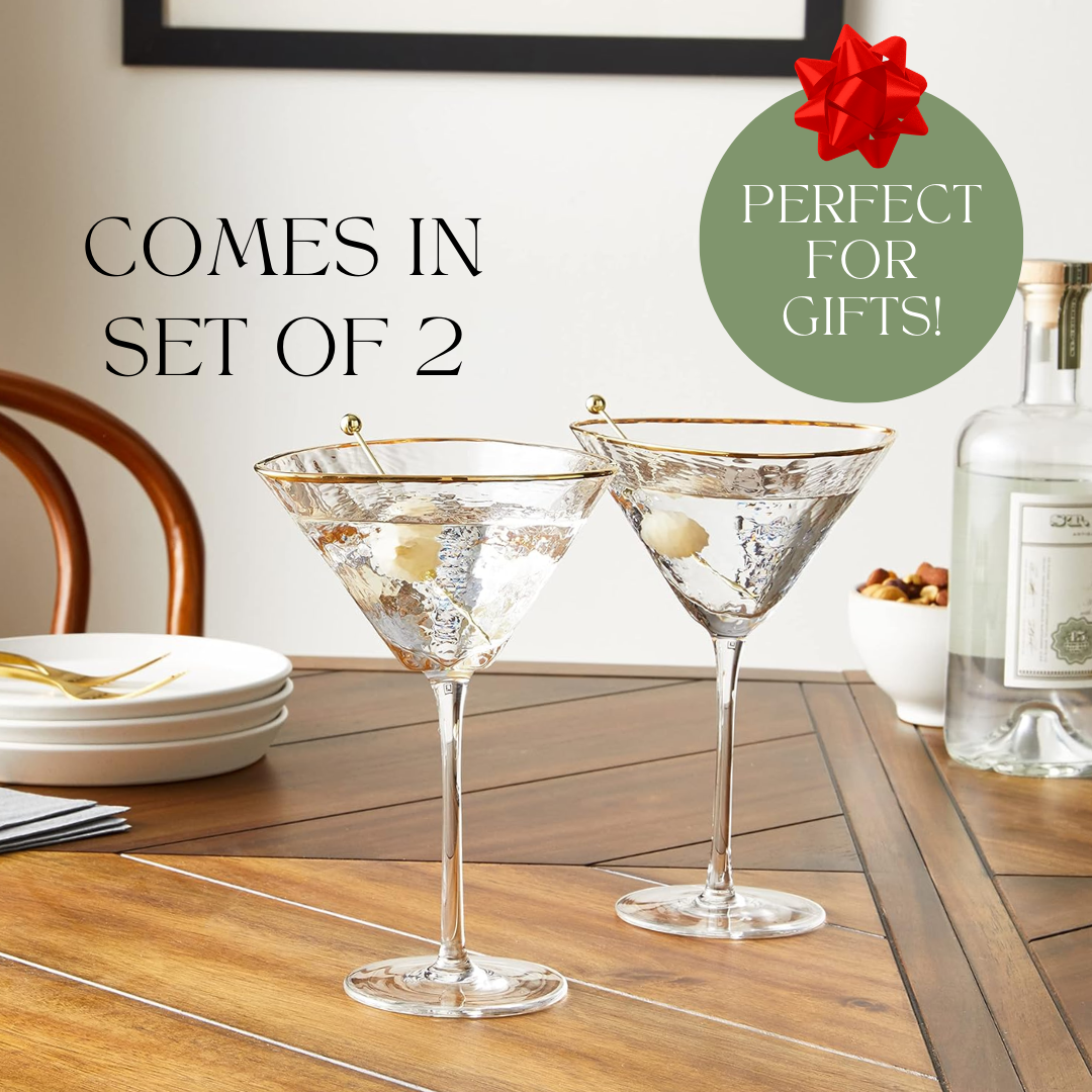Clear Hammered Cocktail Glasses-2