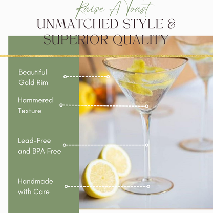 Clear Hammered Cocktail Glasses-3