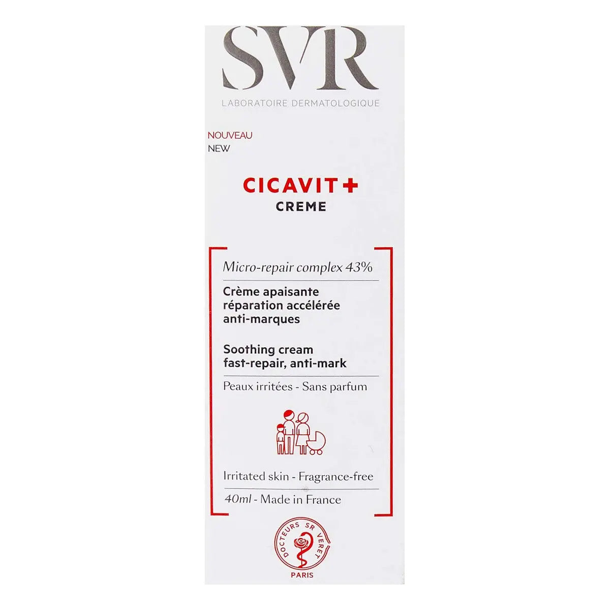 Repairing Body Cream SVR Cicavit+ 40 ml SVR