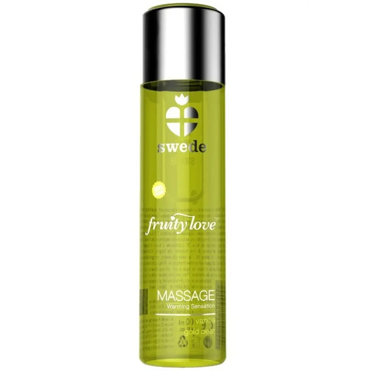 Erotic Massage Oil Swede 60 ml Heating Effect Pear Vanilla Swede