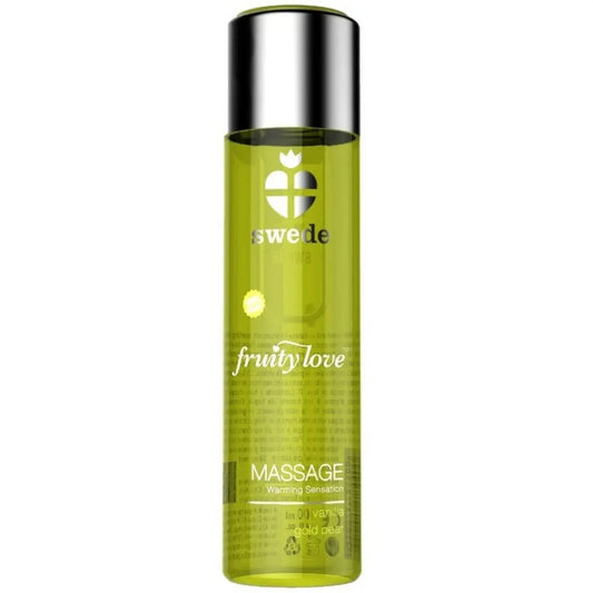 Erotic Massage Oil Swede 60 ml Heating Effect Pear Vanilla Swede