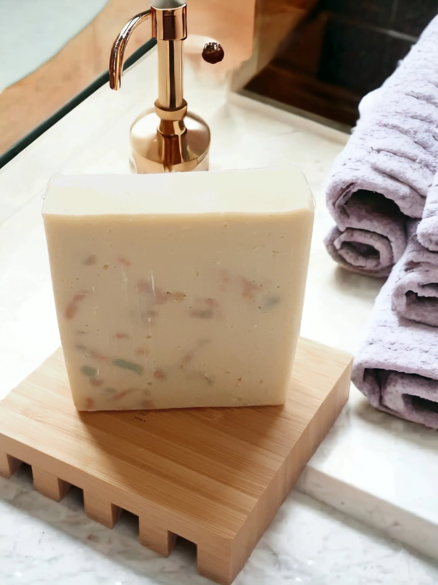 Mafura Frost Winter Skin Renewal Bar Soap TallChic Naturals