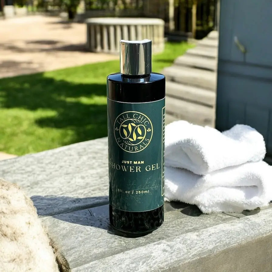 Just Man Manly Elegance Shower Gel TallChic Naturals