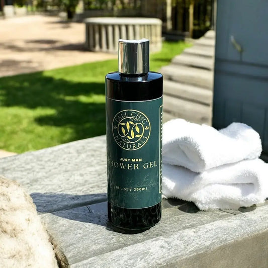 Just Man Manly Elegance Shower Gel TallChic Naturals
