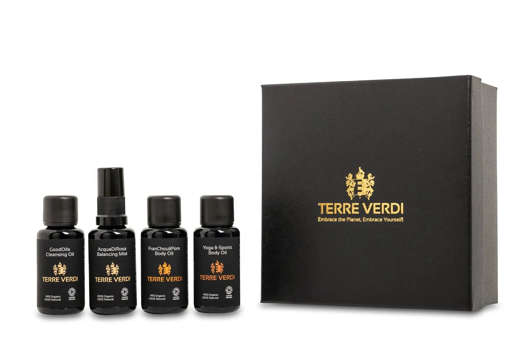 The Travel Box – Organic Skincare Trial Set Terre Verdi Organic Skincare