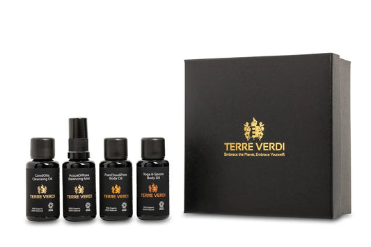 The Travel Box – Organic Skincare Trial Set Terre Verdi Organic Skincare