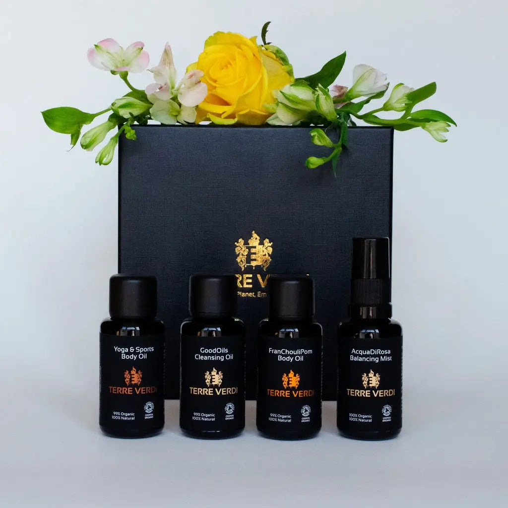 The Travel Box – Organic Skincare Trial Set Terre Verdi Organic Skincare