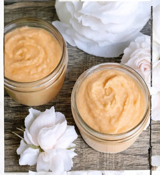 Luxury Body Scrub in Orange, Basil and Lime with Apricot Kernel Oil The Stuff I Love