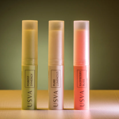 Forest Synergy Energizing & Soothing Lip Balm Usva Cosmetics
