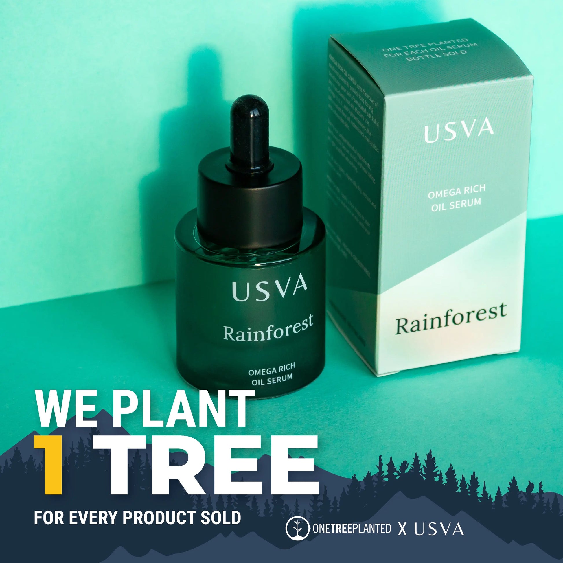 Rainforest Omega Rich Oil Serum - 30ml Usva Cosmetics