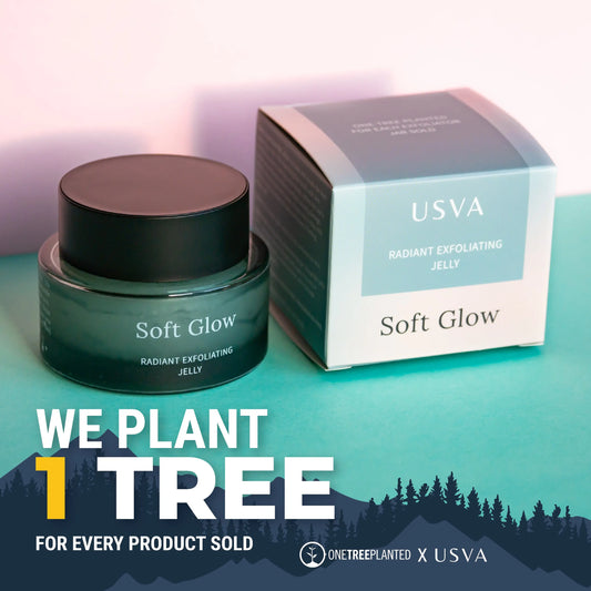 Soft Glow Radiant Exfoliating Jelly - 50ml Usva Cosmetics