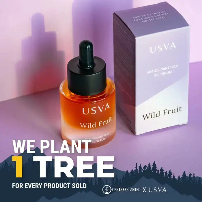 Wild Fruit Antioxidant Rich Oil Serum - 30ml Usva Cosmetics