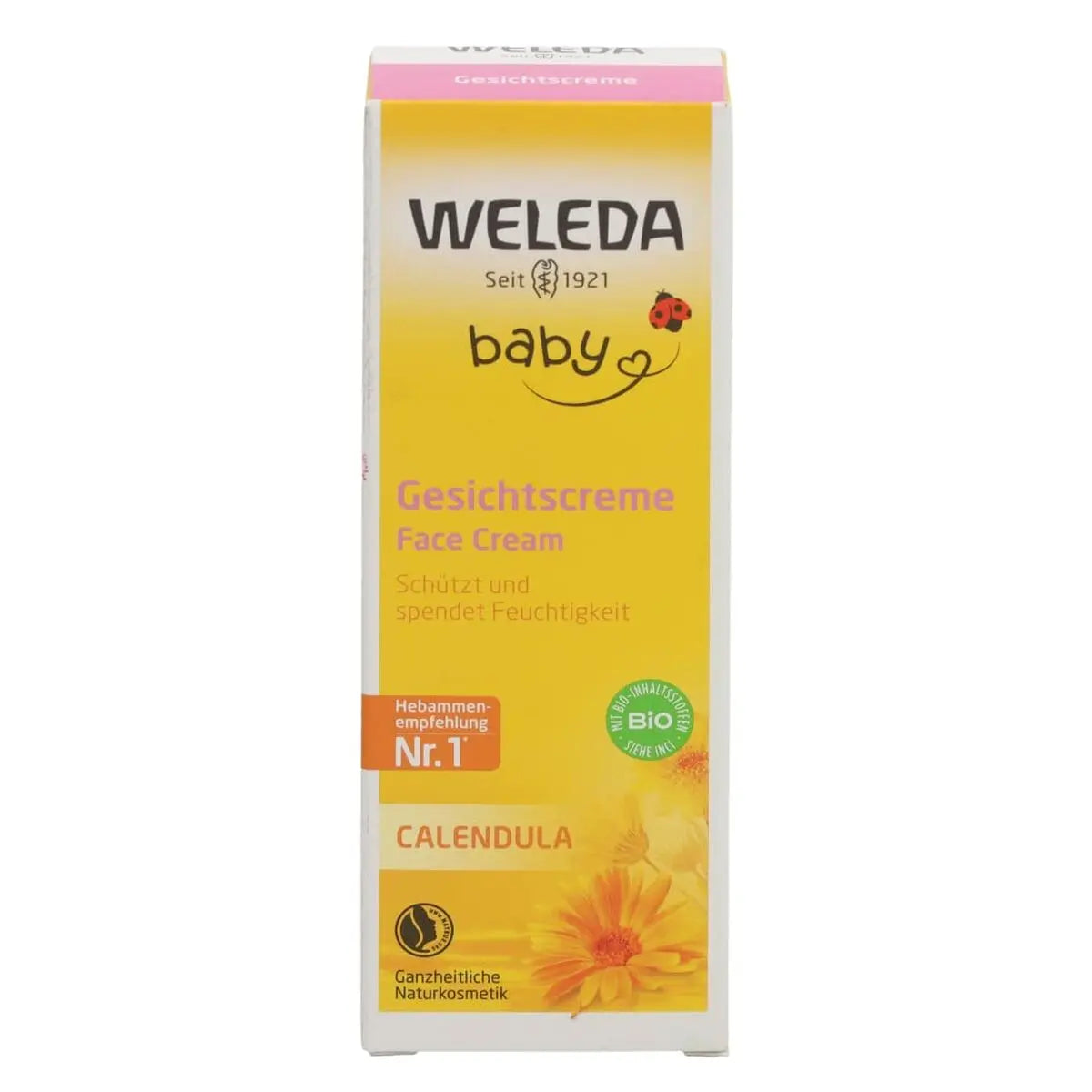 Hydrating Facial Cream for Babies Weleda Baby Calendula 50 ml Weleda