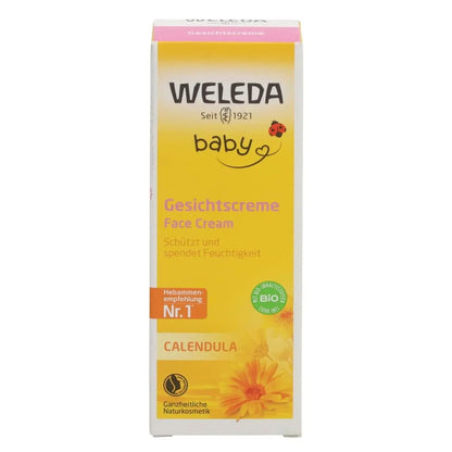Hydrating Facial Cream for Babies Weleda Baby Calendula 50 ml Weleda