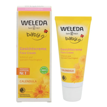 Hydrating Facial Cream for Babies Weleda Baby Calendula 50 ml Weleda