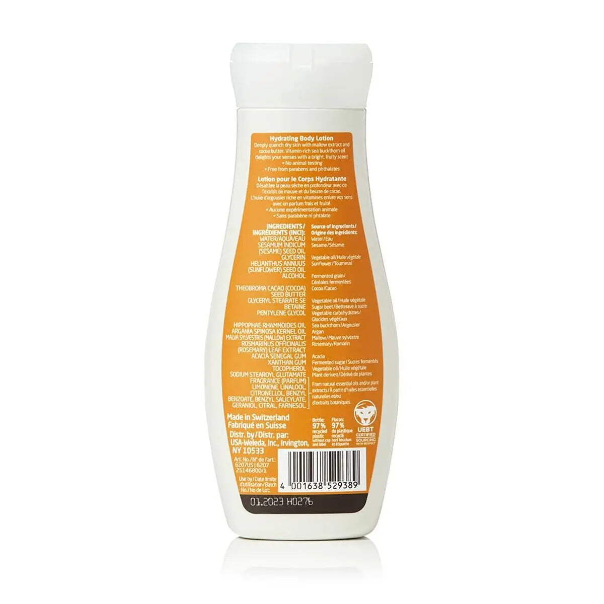 NutritiveBody Milk Weleda 090540X7 Sea buckthorn Weleda