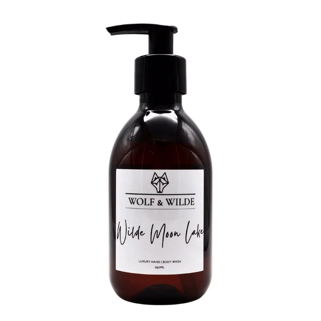 Wilde Moon Lake Luxury 2 In 1 Liquid Soap - Hand & Body 250ML Wolf & Wilde